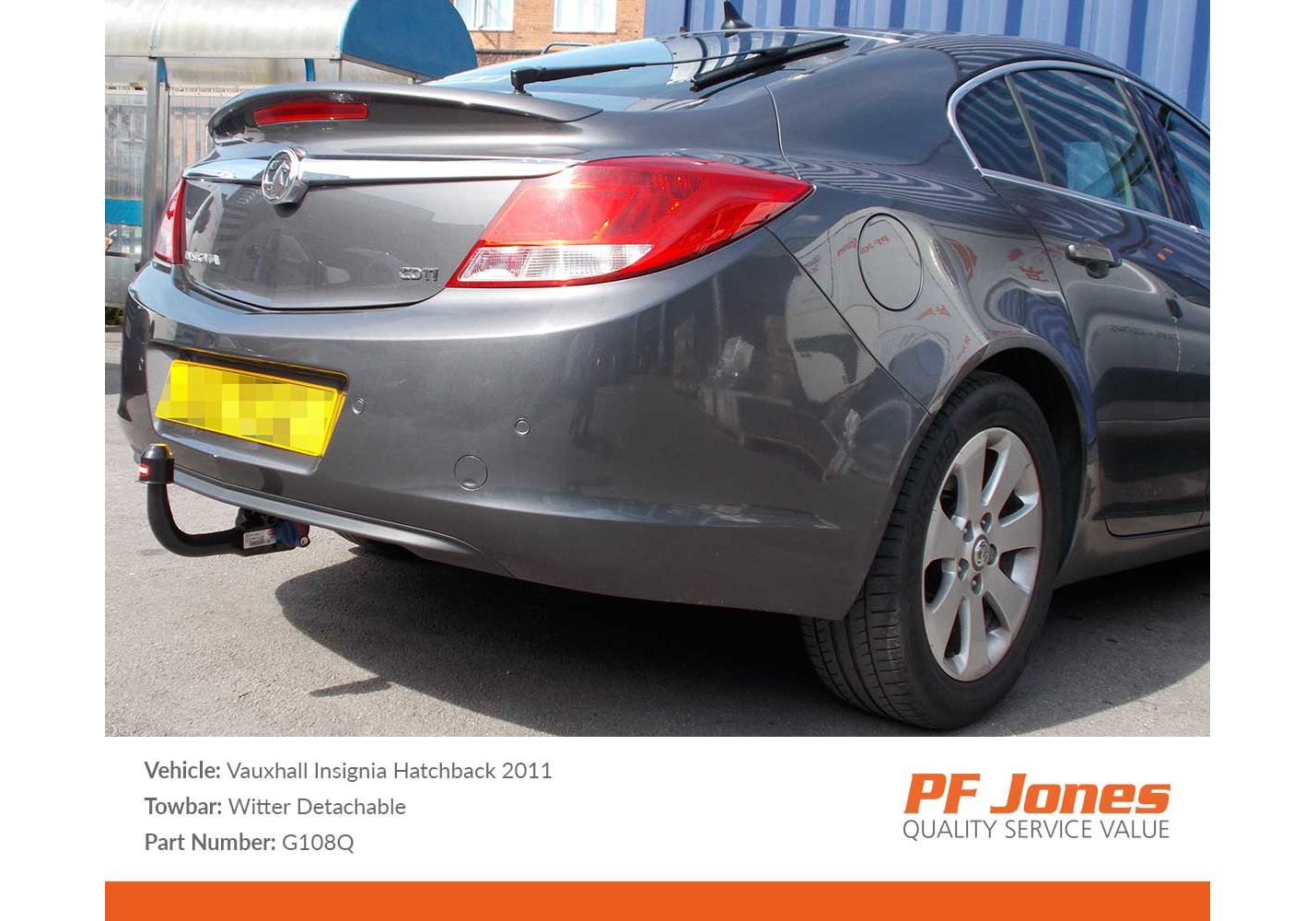 Tow bar for vauxhall insignia new arrivals