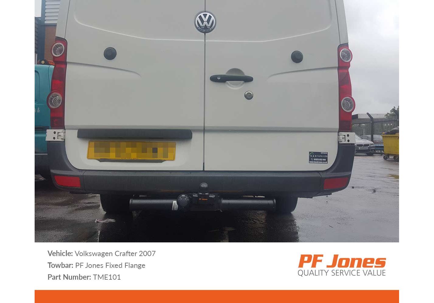 Vw crafter tow deals bar
