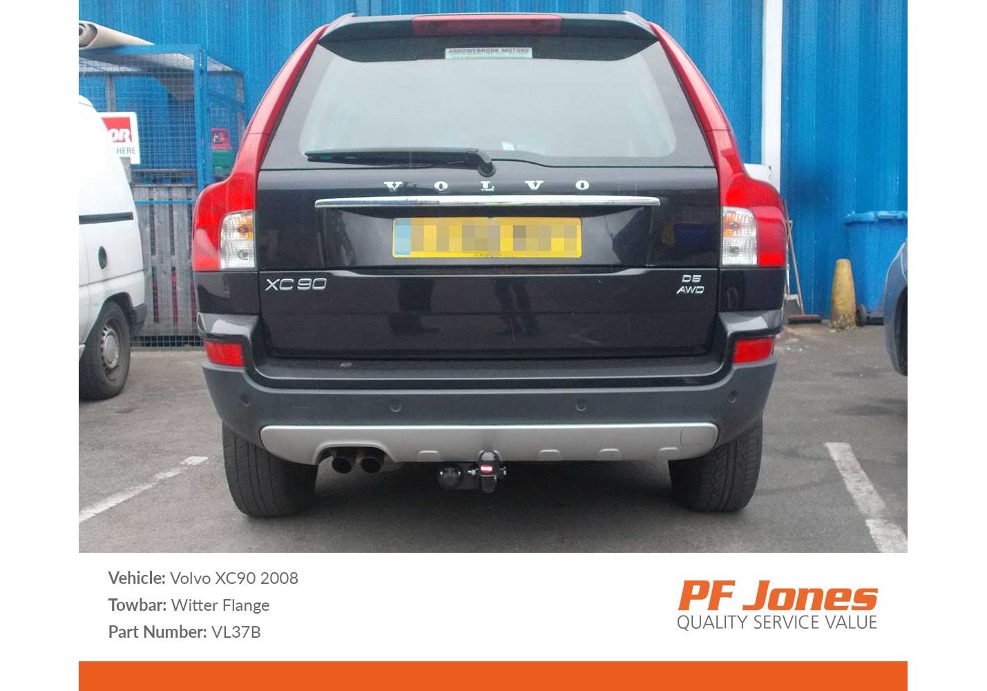 Tow bar volvo xc90 new arrivals