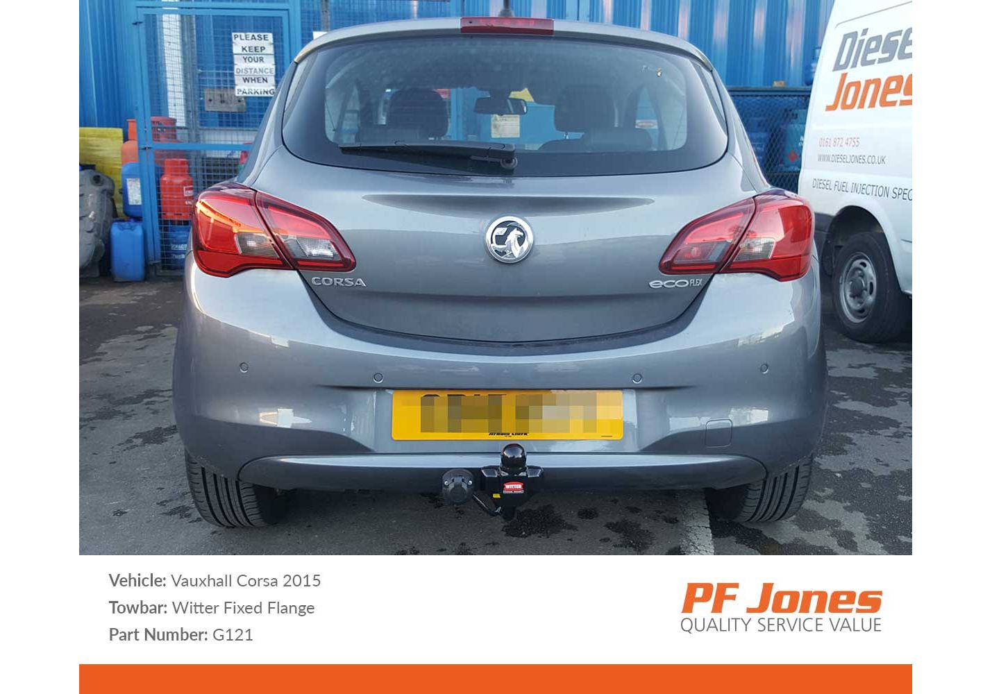 Second hand towbar hotsell for vauxhall corsa