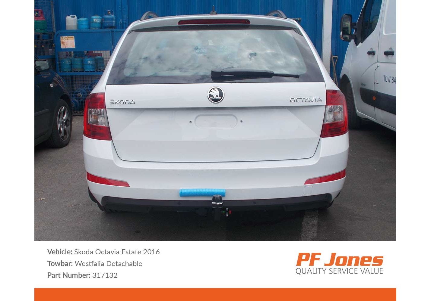 Skoda octavia shop tow bar fitting