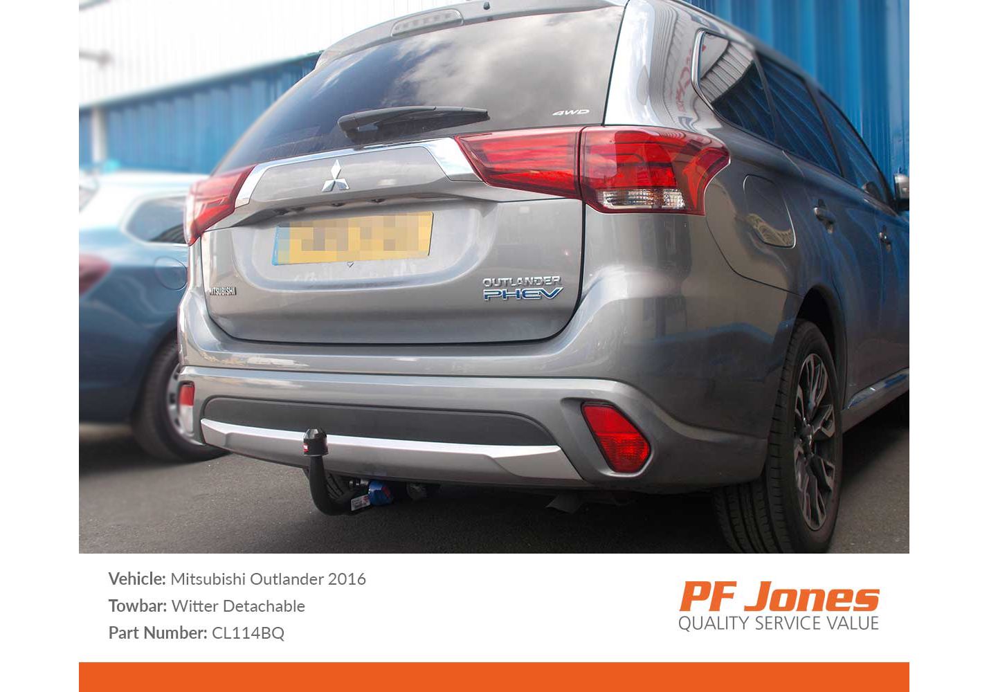 Outlander phev towbar new arrivals