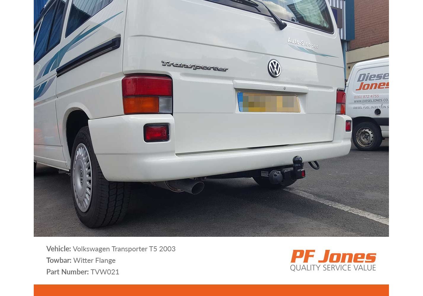 Steinhof Automatic Detach Towbar (Horizontal) For TRANSPORTER Mk5 Van 2003-2015 | Fruugo DK