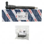 Renault Trafic II 2.0 DCI 2010-2014 New Bosch Diesel Injector + sleeve & securing ring 0445110634KIT
