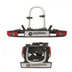 Westfalia Bikelander with LED lights Towball Mounted Tilting 2 Bicycle Carrier
