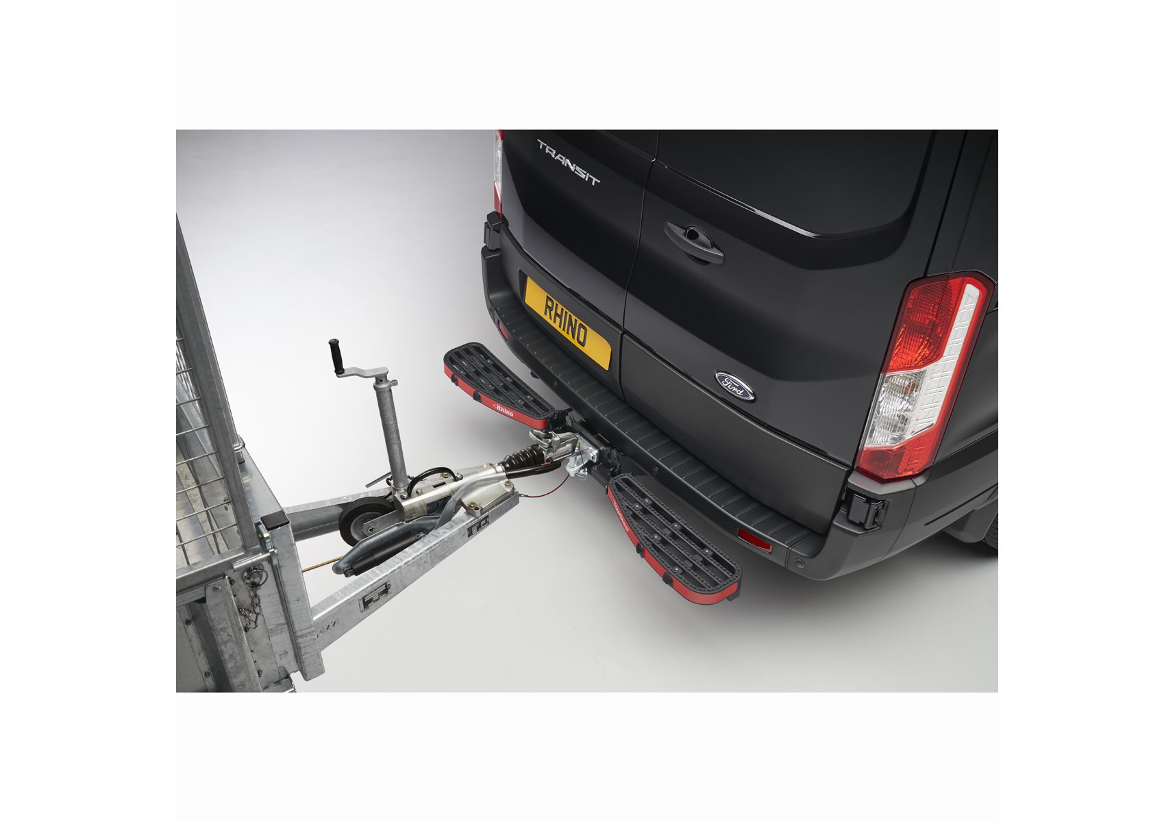 Rhino TowStep With Connect Parking Sensor Plug Play Kit Black