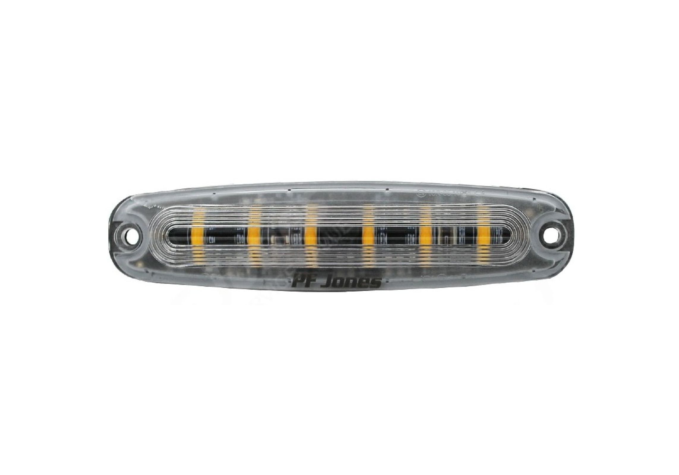  DIBMS 8x LED Strobe Emergency Lights, 12 LED Amber