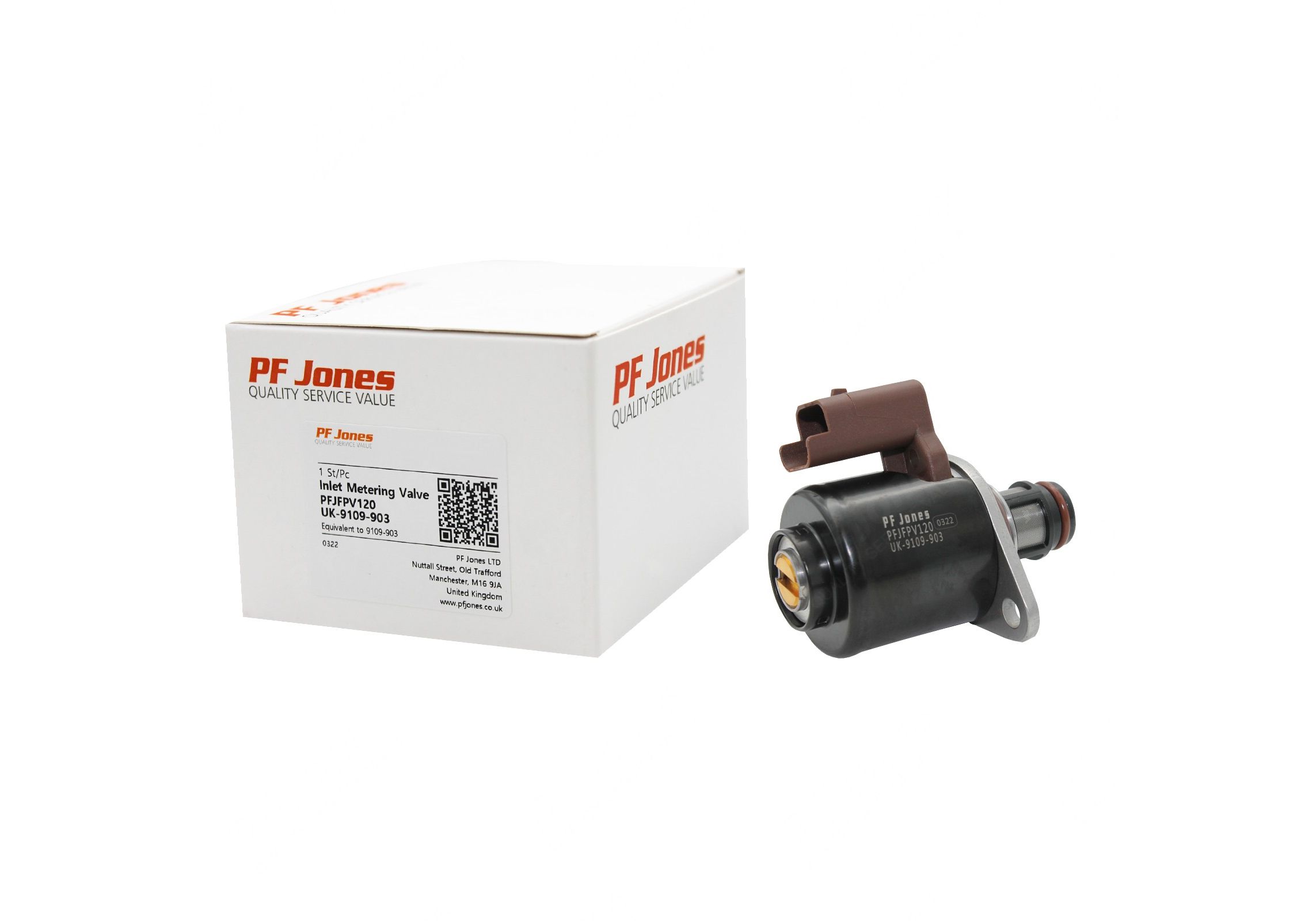 RTG Automotive Suction Control Metering Valve – Fits Ford Transit Mk7 2.2 TDCI – SCV05/1615