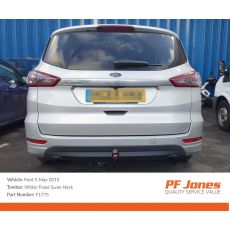 Ford S max 2015 swan neck tow bar witter F177S