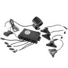 Amber Valley 4 Pot Underslung Reverse Parking Sensors with Display - AVPROX6400KXP