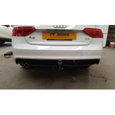 Audi A5 Cabriolet 2009 on Westfalia Detachable Tow Bar