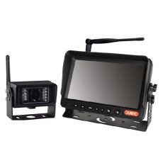 Wireless CCTV Kit - 7 Colour Infrared TFT Monitor with Sound - 12/24v