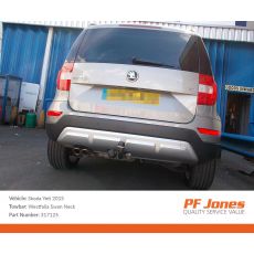 Genuine skoda outlet yeti towbar
