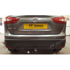Nissan Qashqai 2007 on Westfalia Swan neck towbar