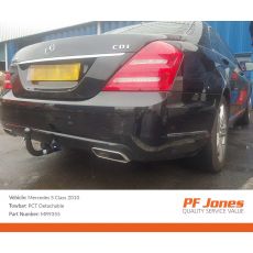 Mercedes S Class W221 2006-2013 PCT Detachable Towbar