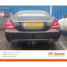 Mercedes S Class W221 2006-2013 PCT Detachable Towbar
