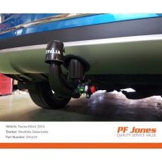 Toyota Rav4 2013 Onwards Westfalia Detachable Towbar