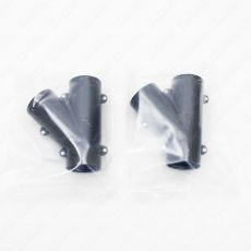 Y-shape adapter for air pipe x 2
