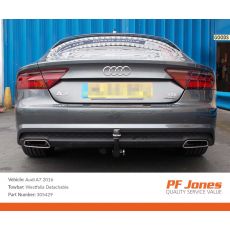 Audi A7 2010 Onwards Westfalia Detachable Towbar