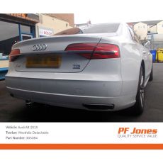 Audi A8 2010 Onwards Westfalia Detachable Towbar