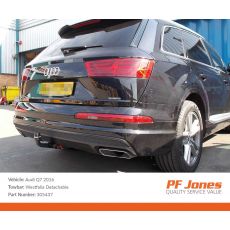 Audi Q7 2015 Onwards Westfalia Detachable Towbar
