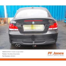 BMW 1 Series Coupe E82 2007-2014 Westfalia Detachable Towbar