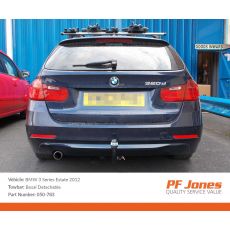 BMW 3 Series Estate F31 2012 Onwards Oris Detachable Towbar
