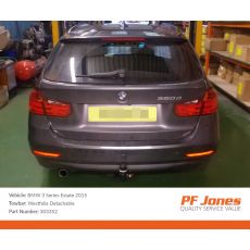 BMW 3 Series Tourer F31 2012 Onwards Westfalia Detachable Towbar