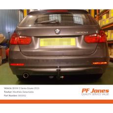 BMW 3 Series Tourer F31 2012 Onwards Westfalia Detachable Towbar