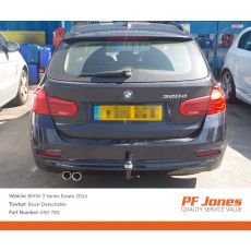 BMW 3 Series Estate F31 2012 Onwards Oris Detachable Towbar