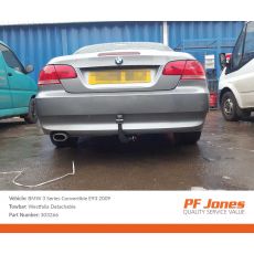 BMW 3 Series Cabriolet E93 2006-2014 Westfalia Detachable Towbar