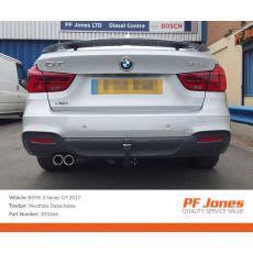 BMW 3 Series Gran Turismo F34 2013 Onwards Westfalia Detachable Towbar