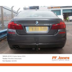 BMW 5 Series Saloon F10 2010-2017 Westfalia Detachable Towbar