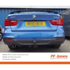 BMW 3 Series Gran Turismo F34 2013 Onwards Westfalia Detachable Towbar