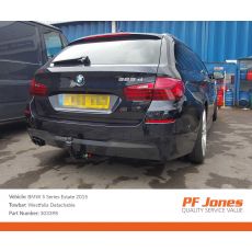 BMW 5 Series Estate F11 2010 Onwards Westfalia Detachable Towbar
