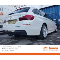 BMW 5 Series Estate F11 2010 Onwards Westfalia Detachable Towbar