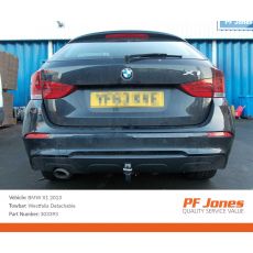 BMW X1 2010 Onwards Westfalia Swan Neck Towbar