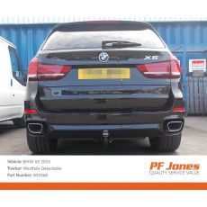 BMW X5 F15 2013 Onwards Westfalia Detachable Towbar