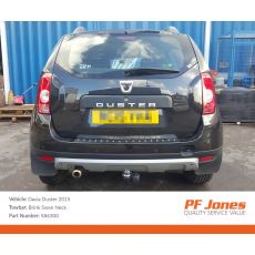 Dacia Duster Closed Off-Road Vehicle 2014 Onwards Brink Swan Neck Tow Bar
