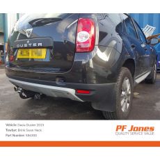 Dacia Duster Closed Off-Road Vehicle 2014 Onwards Brink Swan Neck Tow Bar