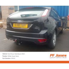 Ford Focus Hatchback 2008-2011 Witter Swan Neck Towbar
