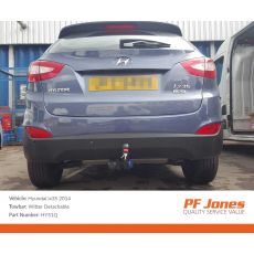Hyundai IX35 Mar 2010 Onwards Witter Detachable Towbar