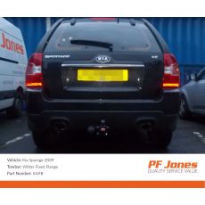 Kia Sportage ATV/SUV 2004-2010 Witter Flange Towbar
