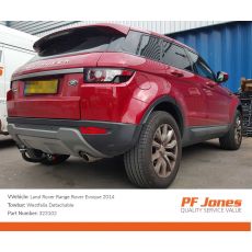 Land Rover Range Rover Evoque 2011 Onwards Westfalia Detachable Towbar