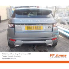Land Rover Range Rover Evoque 2011 Onwards Westfalia Detachable Towbar
