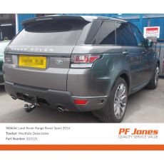 Land Rover Range Rover Sport L494 Aug 2013 Onwards Westfalia Detachable Towbar