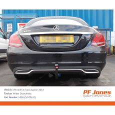 Mercedes C Class Saloon 2014 Witter Detachable tow bar