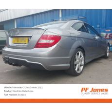 Mercedes C Class Saloon 2007 Onwards Westfalia Swan Neck Towbar (WOHC)