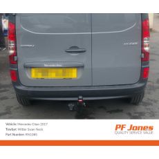 Mercedes Citan 2012 Onwards Witter Swan neck Tow bar