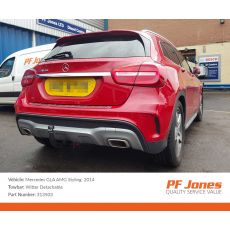 Mercedes GLA X156 2014 Onwards Westfalia Detachable Towbar